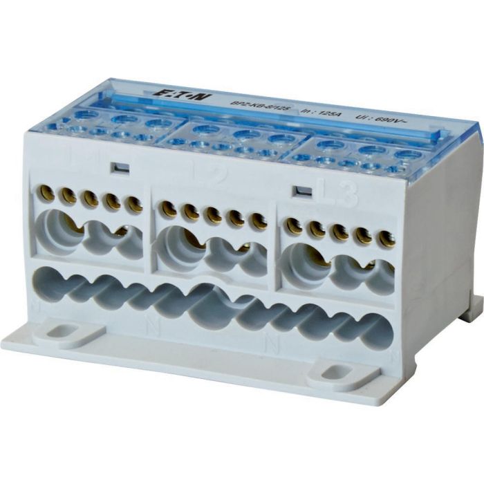 EATON BPZ-KB-8/125 VERDEELBLOK 125A 4P (1pc) main product photo