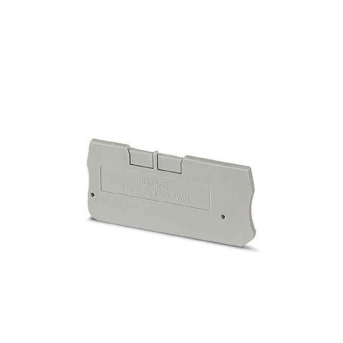 PHOENIX D-PT 1.5/S-TWIN EINDPLAAT RAILKLEM (1pc) main product photo