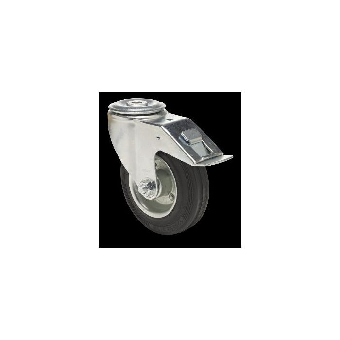 COLSON BPSM 0805 2000 Zwenkwiel centraal gat met rem (1pc) main product photo