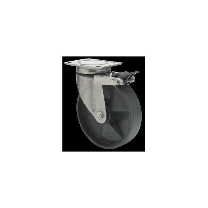 COLSON JXRN 1253 6443/B Zwenkwiel met rem RVS (1pc) main product photo