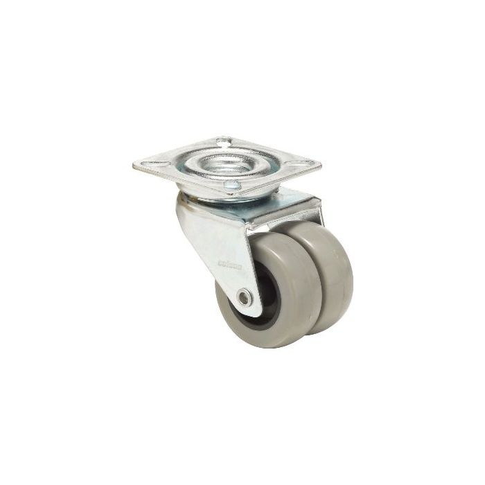 COLSON JDPU 0501 1000 TWIN Zwenkwiel duplex (1pc) main product photo