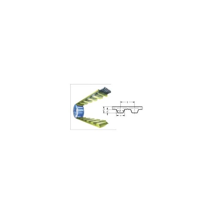 OPTIBELT T5/440-8 T-88 ALPHA Tandriem uit Polyurethaan metrisch (1pc) main product photo