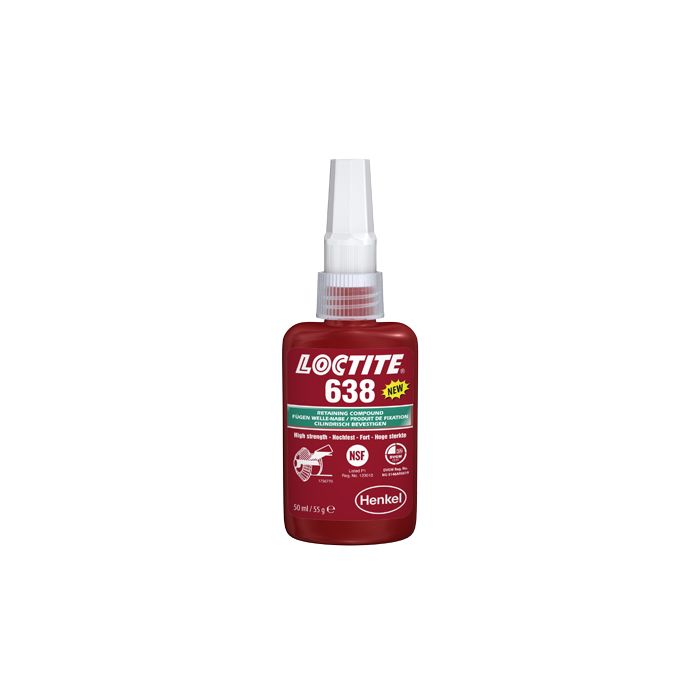 LOCTITE 638 50ml Cilindrische bevestiging, sterk, algemeen gebruik (1pc) main product photo