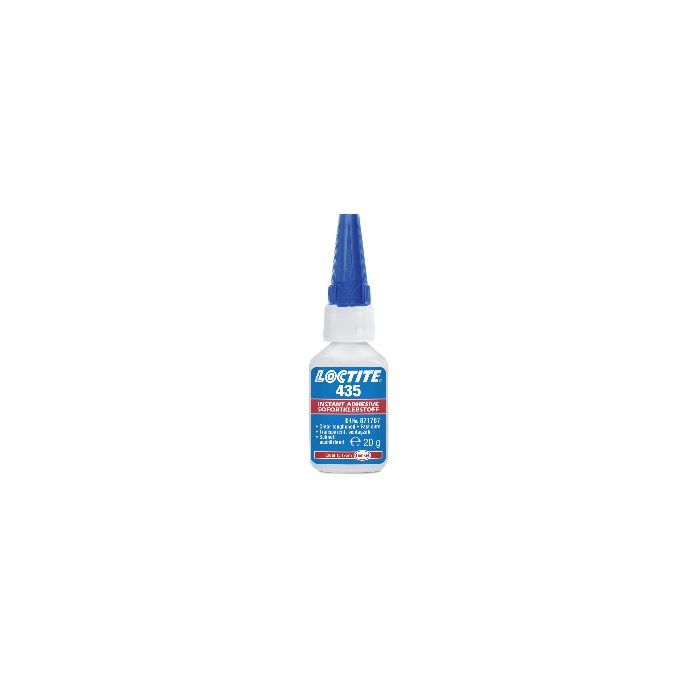 LOCTITE 435 20gr Snellijm - Ca Adhesive - taai - rubbergevuld (helder) (1pc) main product photo