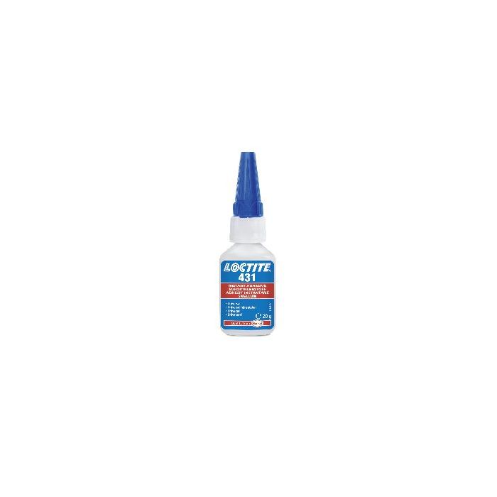 LOCTITE 431 20gr Snellijm - Ca Adhesive - gemiddelde viscositeit (1pc) main product photo