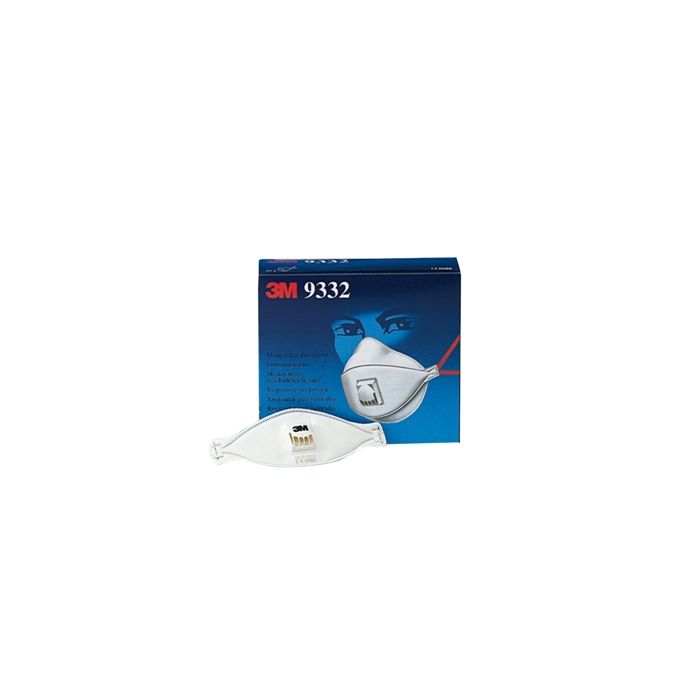 3M 9332+ Aura Stofmasker met ventiel (FFP3) (10pc) main product photo
