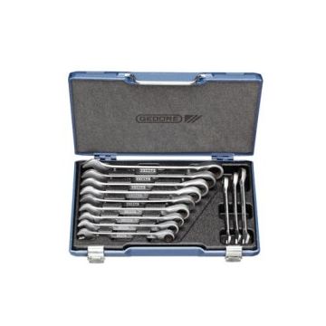 • Article: 7 R-012 Ringratel-steeksleutelset 12-dlg 8-19mm • Manufacturer: Gedore • Condition: New • Price: Attractive!