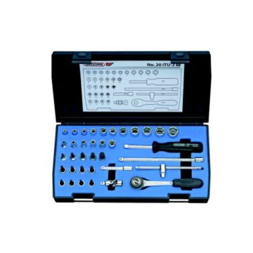 • Article: 20 ITU-3 Dopsleutelset 1/4" 36-dlg • Manufacturer: Gedore • Condition: New • Price: Attractive!