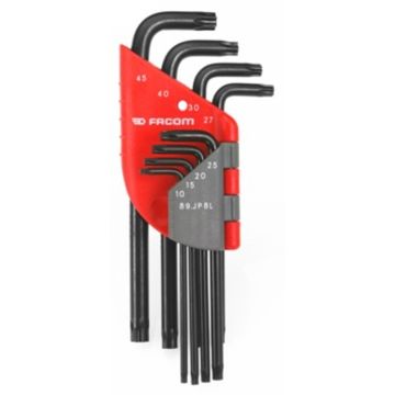 • Article: 89.JP8AL 89.jp haakse inbussleutels torx lang in houder • Manufacturer: Facom • Condition: New • Price: Attractive!