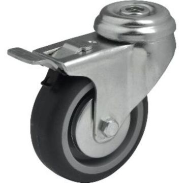 • Article: BDPE 0755 1001 Zwenkwiel met rem en centraal gat • Manufacturer: Colson • Condition: New • Price: Attractive!