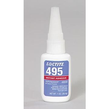 • Article: 495 20gr Snellijm - Ca Adhesive - universeel gebruik - lage viscositeit • Manufacturer: Loctite • Condition: New • Price: Attractive!