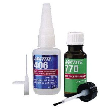 • Article: 406/770 20gr/10gr Snellijm - Polyolefin Kit • Manufacturer: Loctite • Condition: New • Price: Attractive!